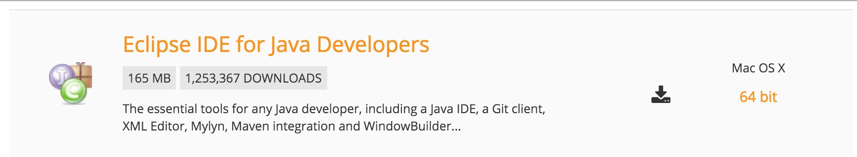 eclipse ide for java developers