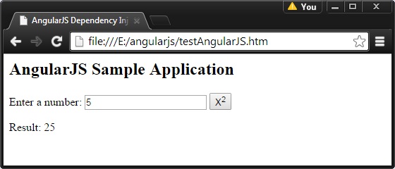 angularjs dependency injection