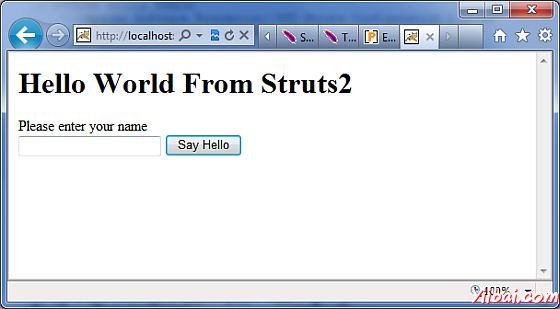 hello world input