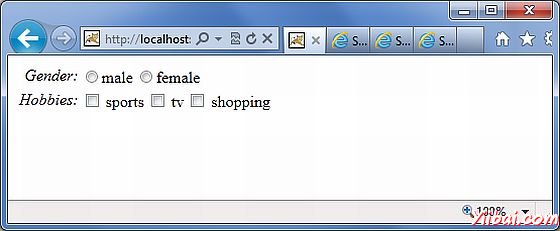 struts group ui tags